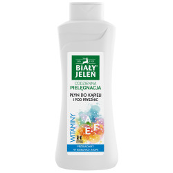 Biały Jeleń hypoallergenic bath liquid with AEF vitamins and panthenol 750 ml