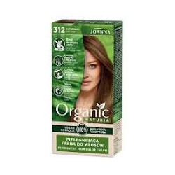 Joanna Organic Vegan Hair Dye Natural Blonde 312 Ammonia and PPD Free 1pc / 100g
