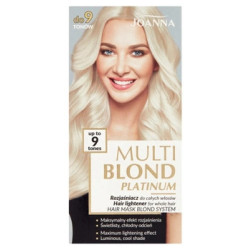 Joanna Multi Blond Platinum Brightener for whole hair up to 9 tones 1pc / 105g