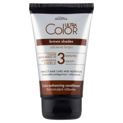 Joanna Ultra Color 3 Minutes Colour Enhancing Hair Conditioner Brown Shades 100g