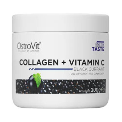 OstroVit Collagen + Vitamin C black currant powder 200 g