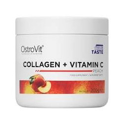 OstroVit Collagen + Vitamin C PEACH powder 200 g