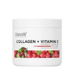 OstroVit Collagen + Vitamin C Raspberry Lemonade with Mint powder 200 g