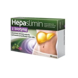 Aflofarm Hepaslimin with Biotin  30 Tablets