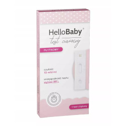HelloBaby pregnancy test - plate, 1 piece