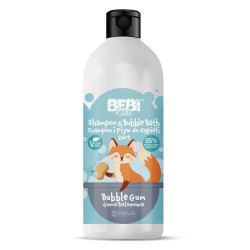 Barwa Bebi Kids Vegan Shampoo & Bubble Bath Bubble Gum 500ML