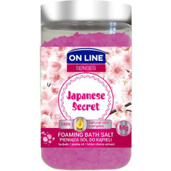 On Line Senses Bath Salt Japanese Secret 480g
