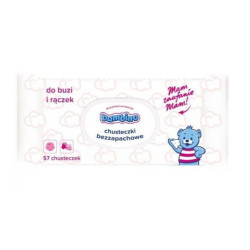 Bambino Unscented wipes for mouth and hands from the first days of life 57 pieces