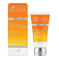 Bielenda Professional Supremelab Energy Boost Brightening Nourishing Face Mask with Ultra-Stable Vitamin C 70ml