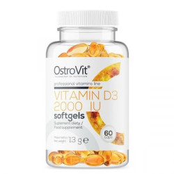 OstroVit Vitamin D3 2000 IU softgels 60 caps
