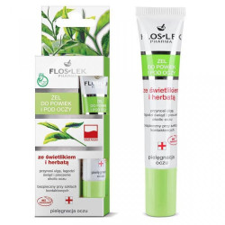 Floslek eye and eye gel with skylight and tea 15 ml