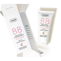 BB active cream for imperfections of normal, dry and sensitive skin, tanned peach shade capacity: 50 ml