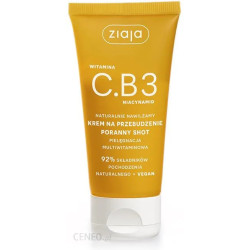 ZIAJA Vitamin C.B3 Cream for waking up morning shot, 50ml