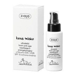 ZIAJA GOAT MILK Ultra-light anti-age face cream SPF15 50ml