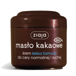 ZIAJA Cocoa Butter cream, light formula for normal and dry skin, 200 ml