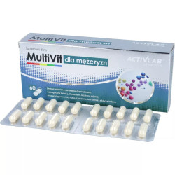 MULACTIVLAB MultiVit for men, 60 capsules