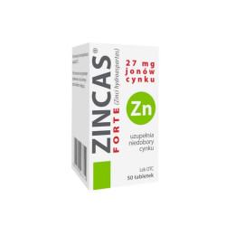 ZINCAS ZINC FORTE  50 TABLETS.