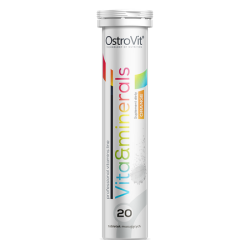 OstroVit Vitamins and Minerals 20 effervescent tablets orange