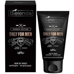 Bielenda Only For Men Barber Edition Moisturising Energising Face Cream 50ml