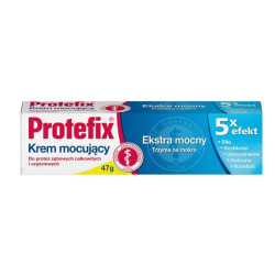 Protefix Adhesive Cream - Extra Strong Denture Fixing Cream 47g