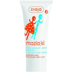 Ziaja Tooth Gel for Children Bubble Gum Flavor 50ml