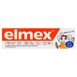 ELMEX KIDS 0-6 YEARS TOOTHPASTE 50ML (FROM FIRST TOOTH TO 6 YEARS OLD 50ML