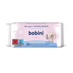 BOBONI BOBINI HYPOALLERGIC WET WIPES 60 PCS