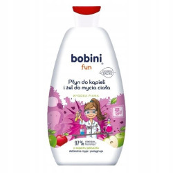 BOBINI BOBINI FUN APPLE bubble bath and body wash gel, 500 ml