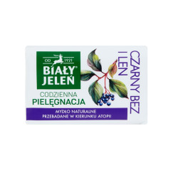 Biały Jeleń soap with elderberry extract Premium 100g