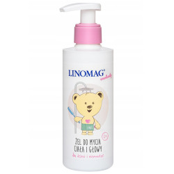 LINOMAG SHOWER GEL FOR BODY AND HAIR BABY AND KIDS 0+ 400ML
