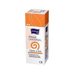 MATOPAT UNIVERSAL Elastic bandage with clasp 5 m x 10 cm in a box - 1 piece