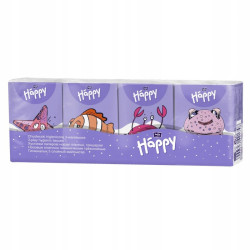 Bella Baby Happy Mini 3-ply hygiene wipes, 8x9 pcs.