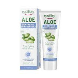 Equilibra Aloe Gel Sensitive Toothpaste 30% Aloe Vera Sensitive Tooth 75 ml