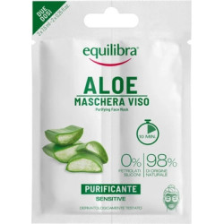 EQUILIBRA Aloe vera cleansing face mask 2x7,5ml
