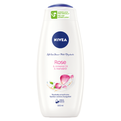 NIVEA ROSE AND ALMOND OIL SHOWER GEL 500ML
