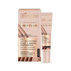 BIELENDA CREAM+SERUM PEPTYDY 2W1 EYE CREAM 15ML