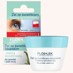 FLOSEK - Lid & under eye gel with eyebright and PLANTAIN 10g