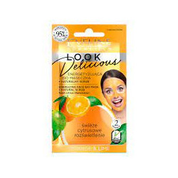 EVELINE LOOK DELICIOUS ORANGE &LIME FACE MASK 10ML.