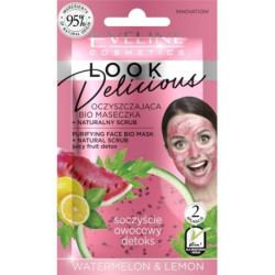 EVELINE LOOK DELICIOUS WATERMELON &LEMON FACE MASK 10ML.