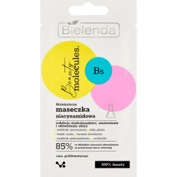BIELENDA BEAUTY MOLECULES B5 FACE MASK NIACYNAMID 8G.