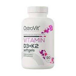 OSTROVIT VITAMIN D3+K2 SOFTGEL 90 CAPS.
