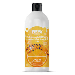 Barwa Bebi Kids Shampoo and Bath Foam 2in1 Orange 500 ml