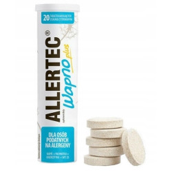 ALLERTEC CALCIUM PLUS 20TABLETS.