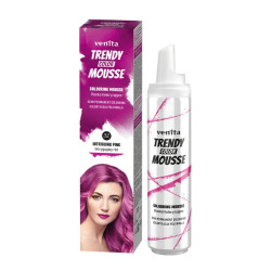 Venita Trendy Hair Coloring Foam -  32 Intriguing Pink - 75ml