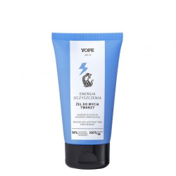 YOPE MEN ENERGIA OCZYSZCZANIA ZEL DO MYCIA TWARZY /GEL FOR WASH FACE 150ML.
