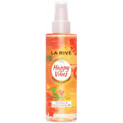 LA RIVE HAPPY VIBES BODY AND HAIR MIST 200ML.