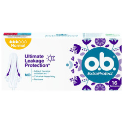 O.B. Extra Protect Ultimate Leakage Protection* 16 Tampons