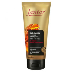 JANTAR DUO-MASK WITH AMBER ESSENCE FOR VERY DAMAGED HAIR 200ML.