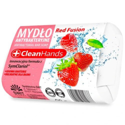 CLEAN HANDS antibacterial bar soap, strawberry, 90 g