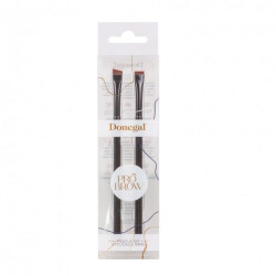 DONEGAL PRO BROWN Precision eyebrow styling brushes